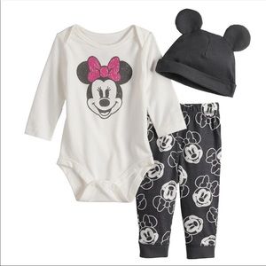 Disney Minnie Mouse Baby Girls Outfit 9M